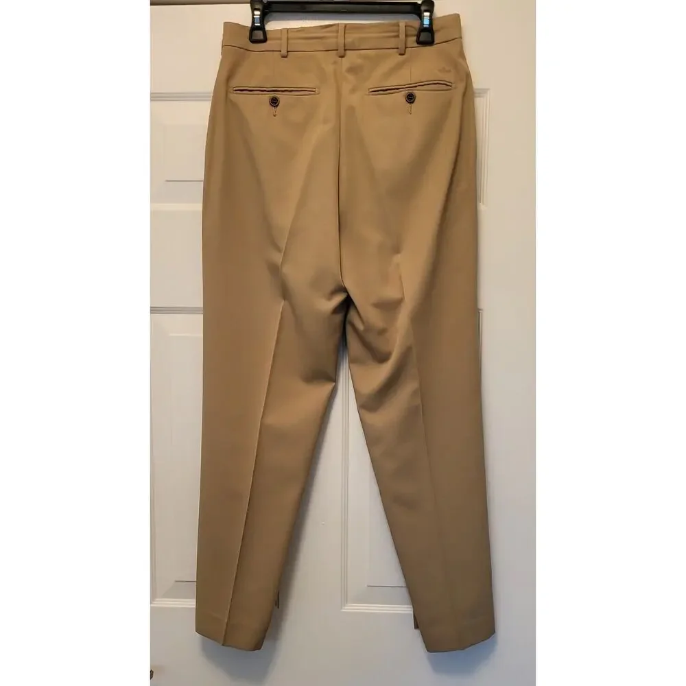 Men's Dockers D3 Classic Fit Flat Front Khaki Casual Pants Size 30 x 30